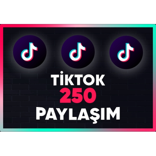  ⚡  GARANTİLİ  TİKTOK 250 VİDEO PAYLAŞIM ⚡